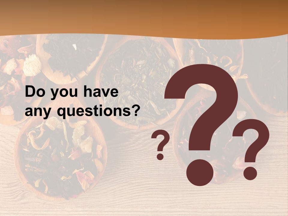 Ceylon Background Leaf PowerPoint Template