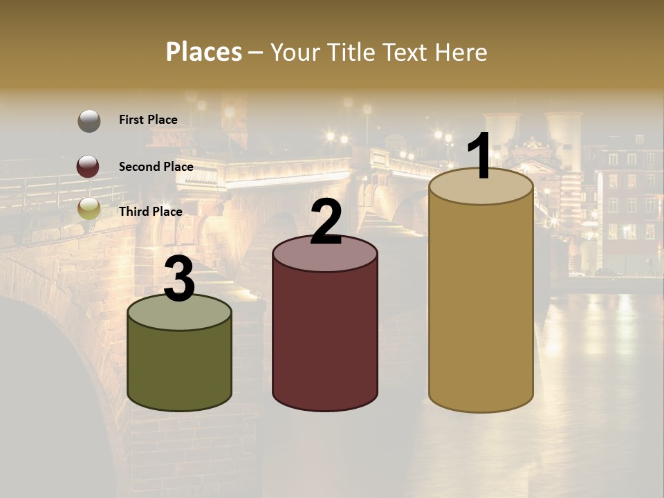 Old Beautiful Reflection PowerPoint Template