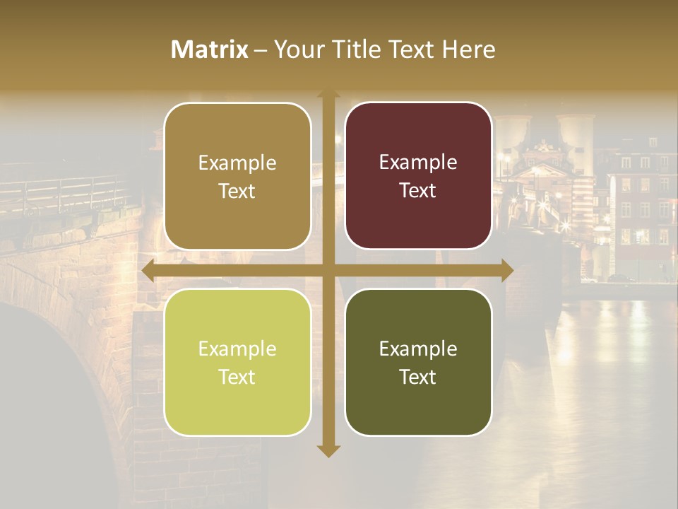 Old Beautiful Reflection PowerPoint Template
