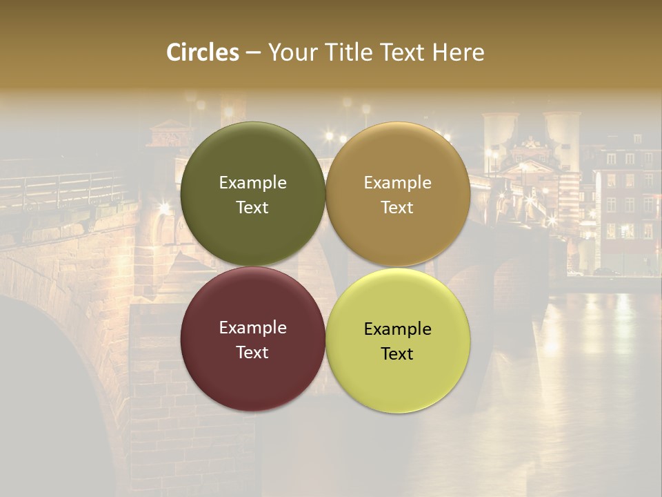Old Beautiful Reflection PowerPoint Template