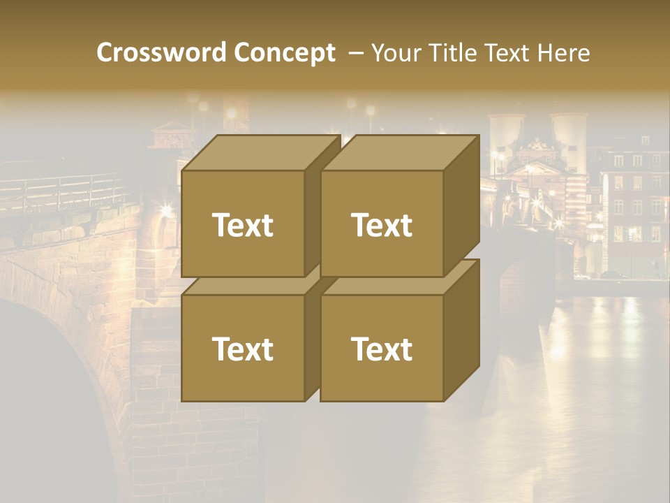Old Beautiful Reflection PowerPoint Template