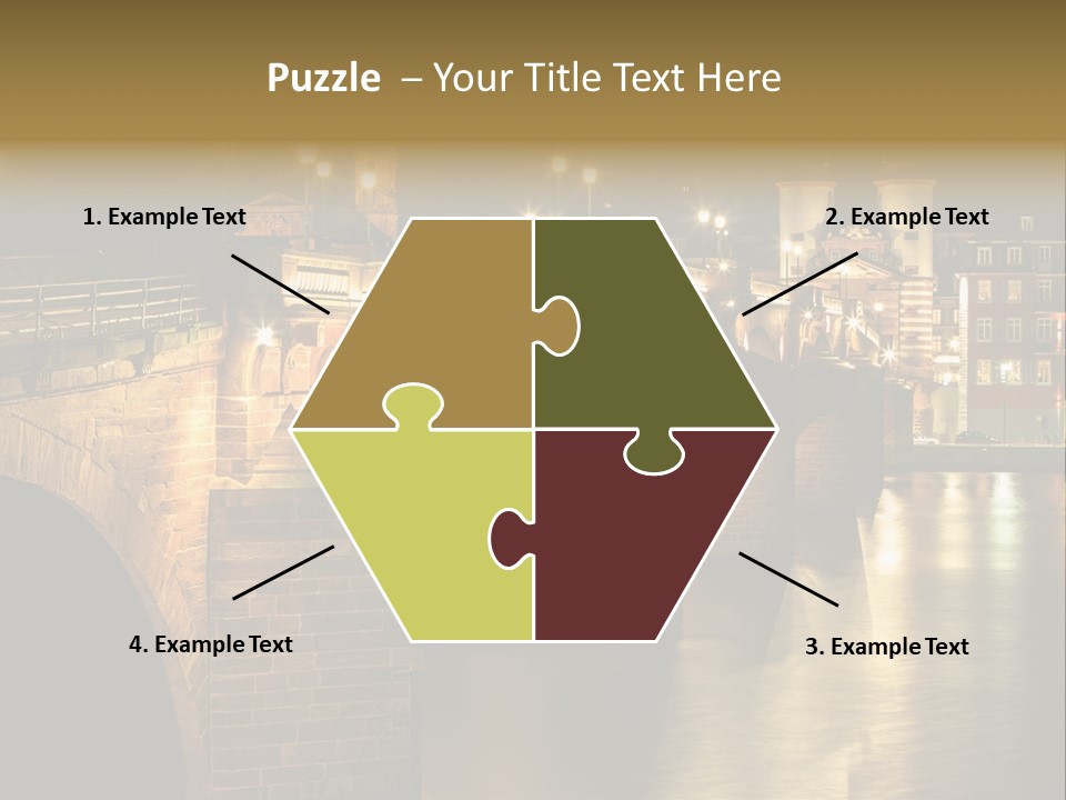 Old Beautiful Reflection PowerPoint Template