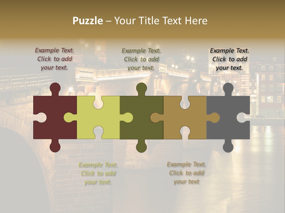 Old Beautiful Reflection PowerPoint Template