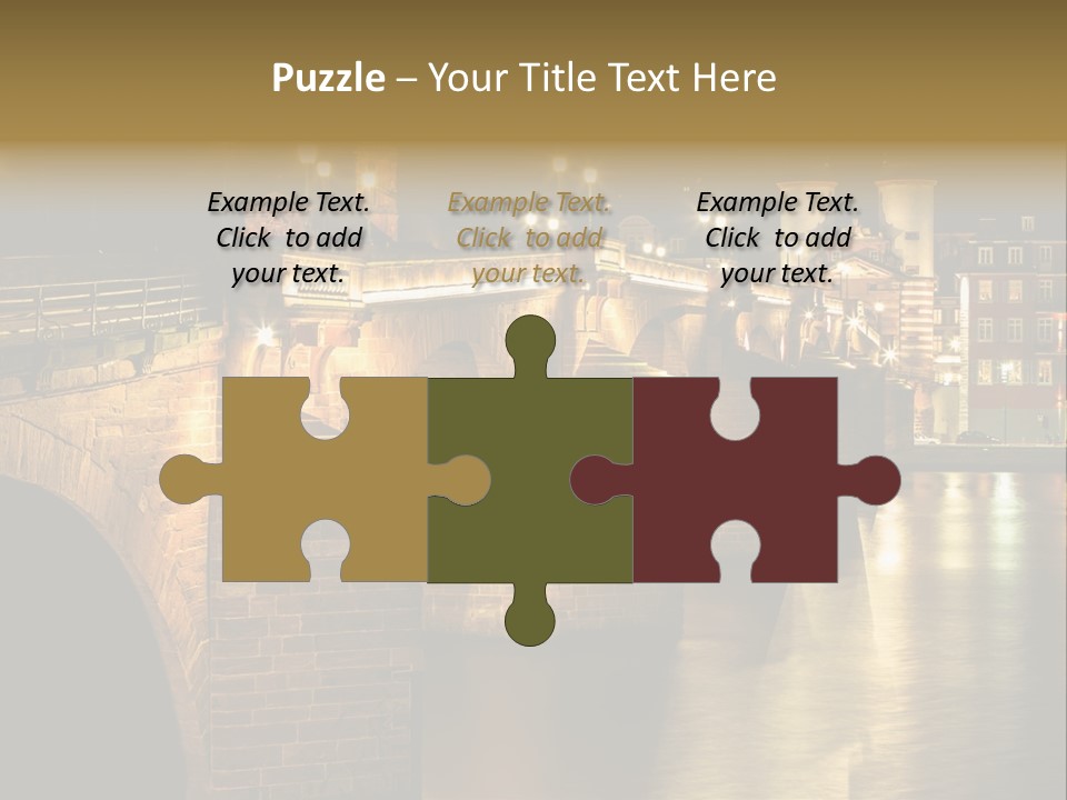 Old Beautiful Reflection PowerPoint Template
