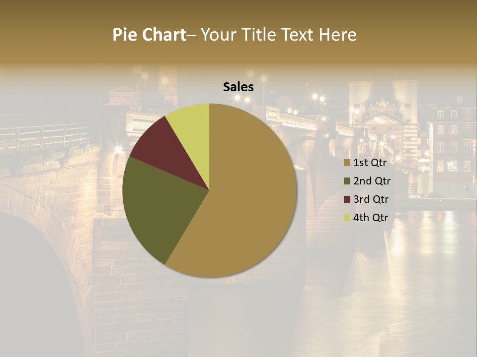 Old Beautiful Reflection PowerPoint Template