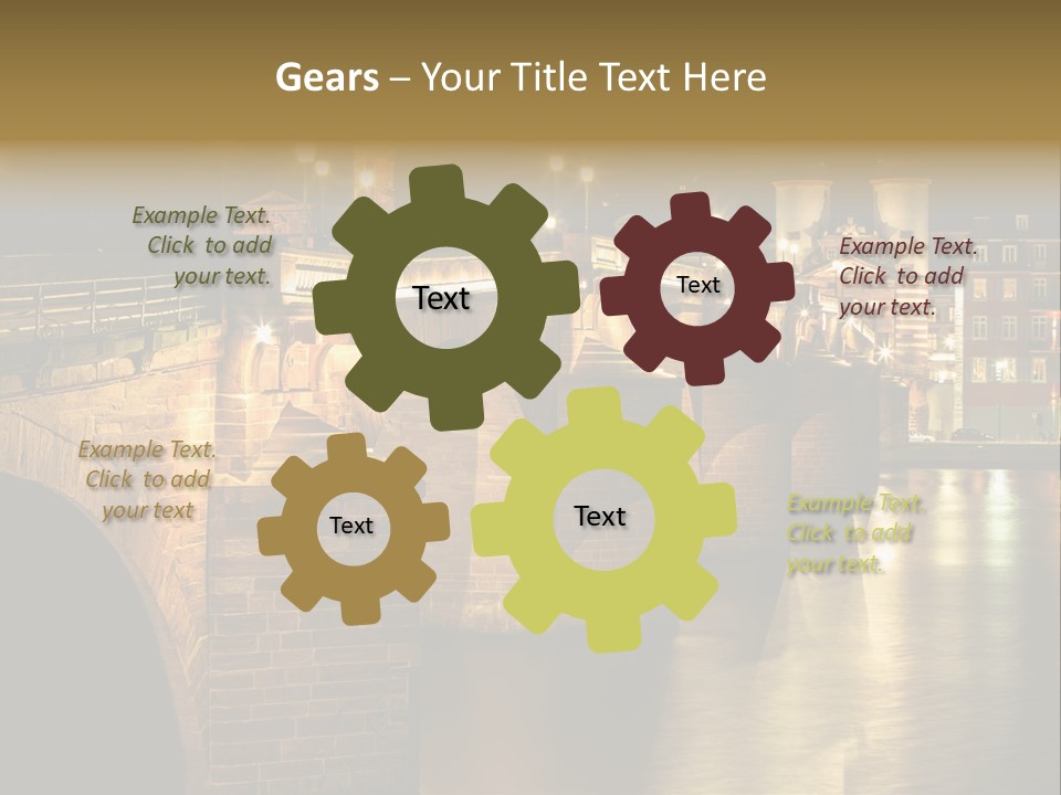 Old Beautiful Reflection PowerPoint Template