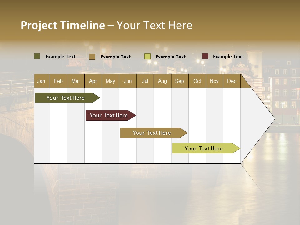 Old Beautiful Reflection PowerPoint Template