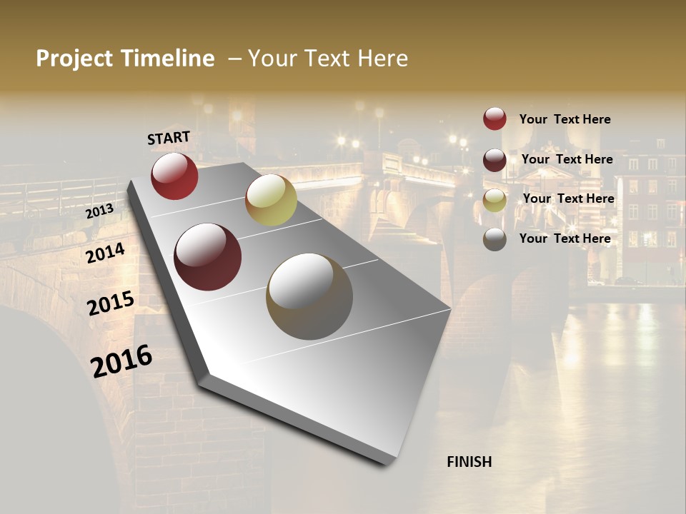 Old Beautiful Reflection PowerPoint Template