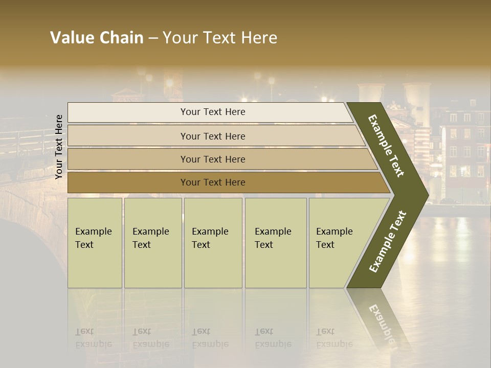 Old Beautiful Reflection PowerPoint Template