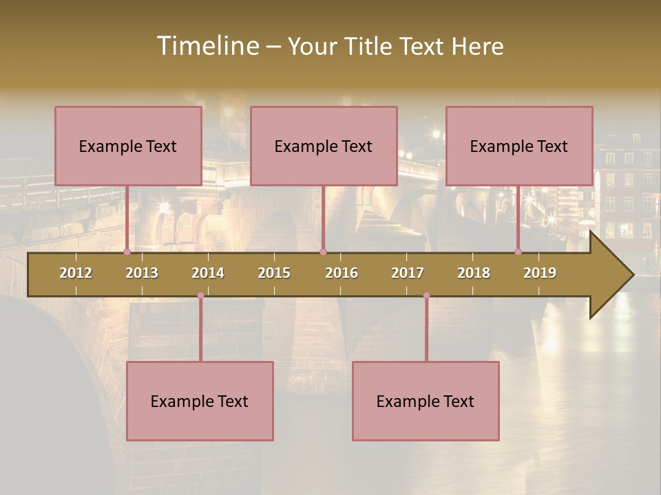 Old Beautiful Reflection PowerPoint Template