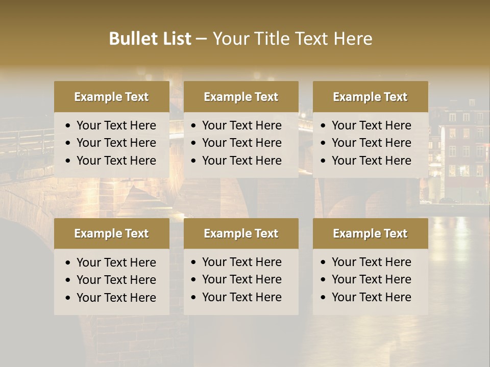 Old Beautiful Reflection PowerPoint Template
