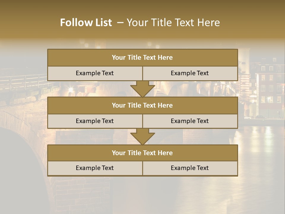 Old Beautiful Reflection PowerPoint Template