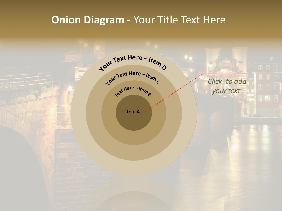 Old Beautiful Reflection PowerPoint Template