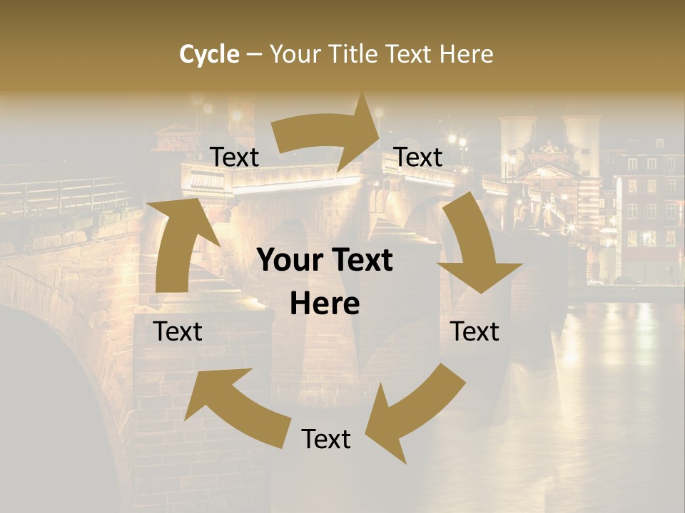 Old Beautiful Reflection PowerPoint Template