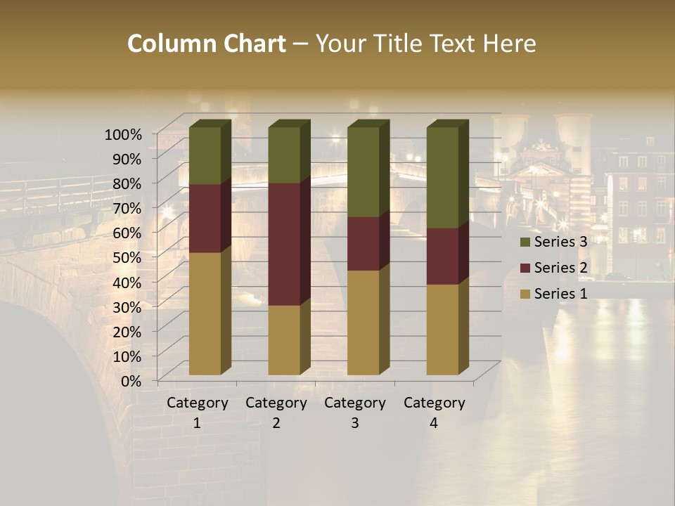 Old Beautiful Reflection PowerPoint Template