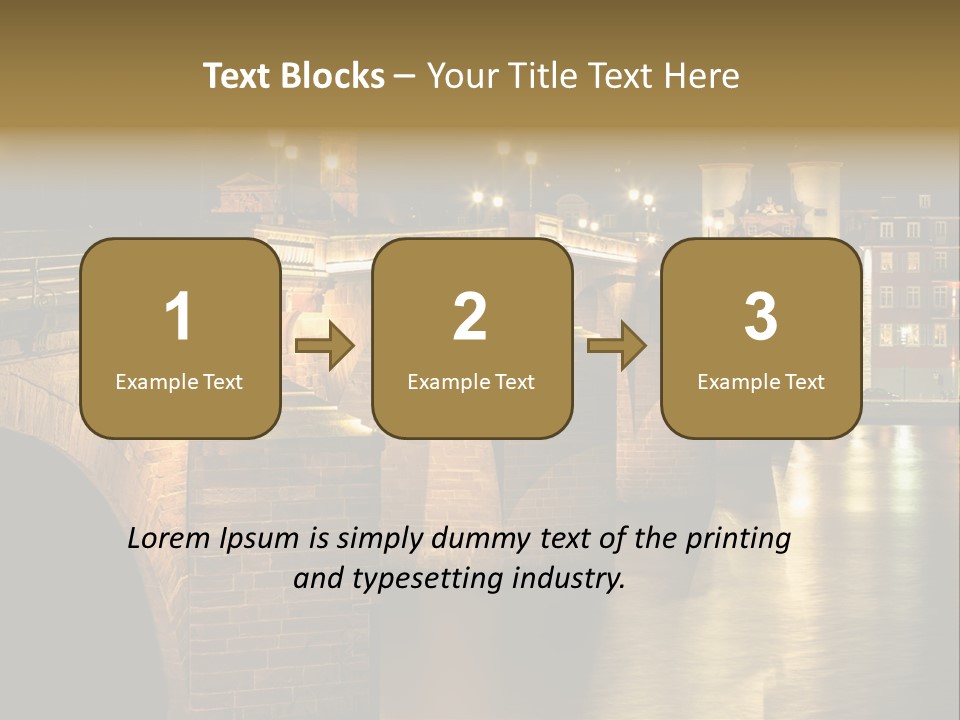 Old Beautiful Reflection PowerPoint Template