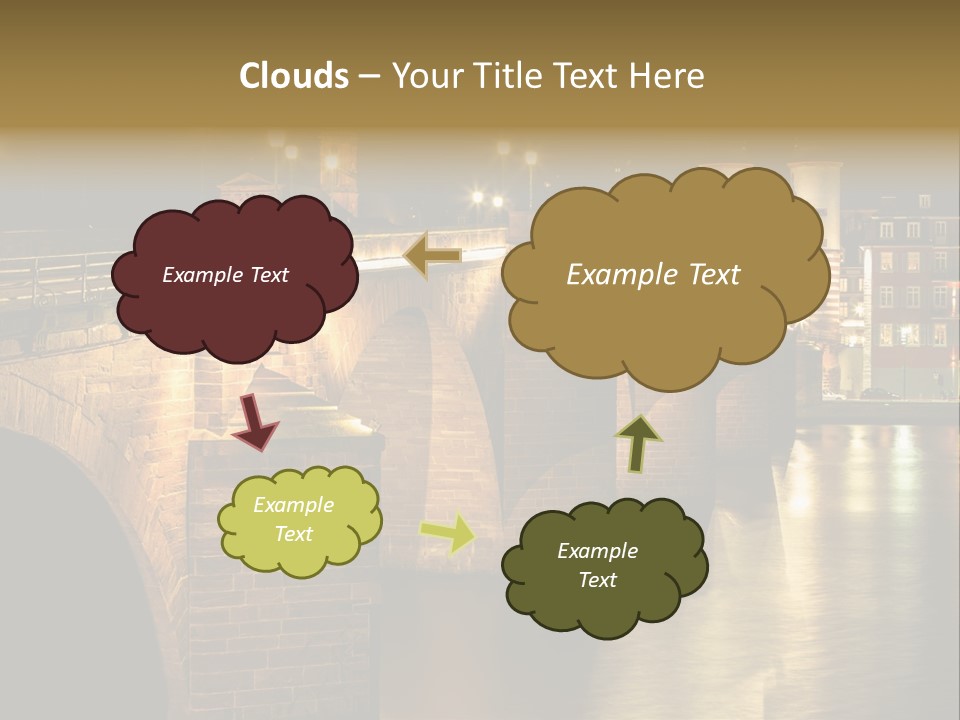 Old Beautiful Reflection PowerPoint Template