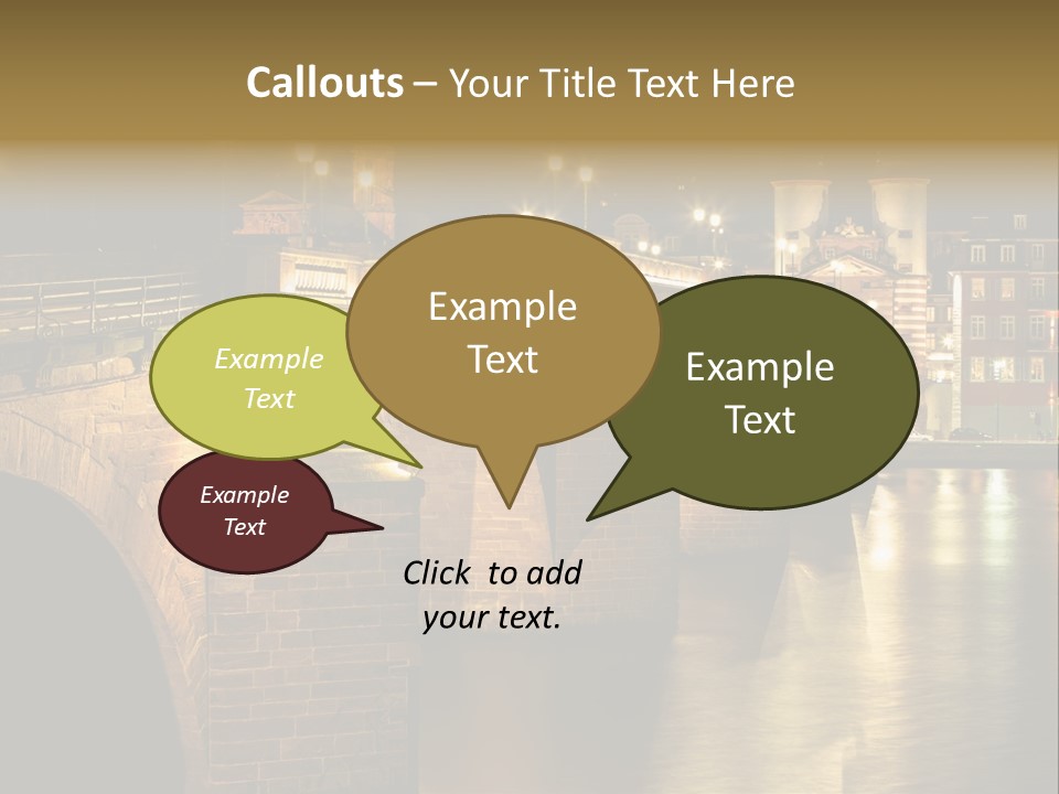 Old Beautiful Reflection PowerPoint Template