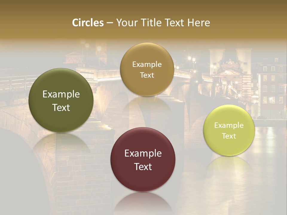 Old Beautiful Reflection PowerPoint Template