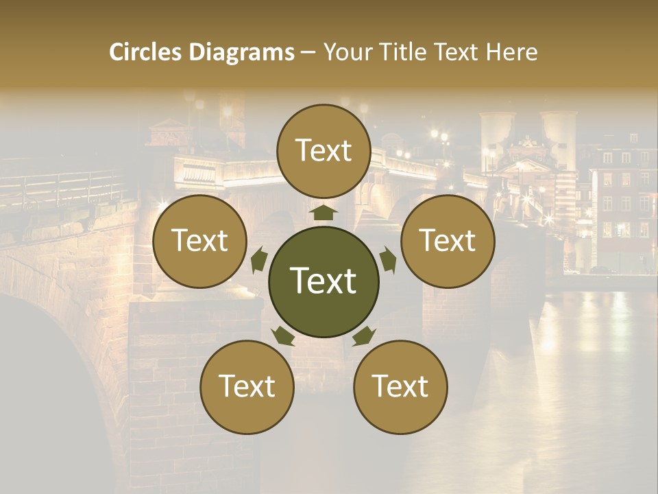 Old Beautiful Reflection PowerPoint Template
