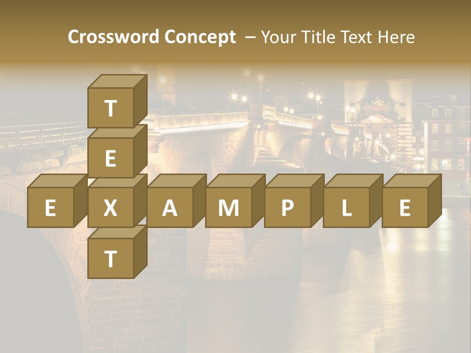 Old Beautiful Reflection PowerPoint Template