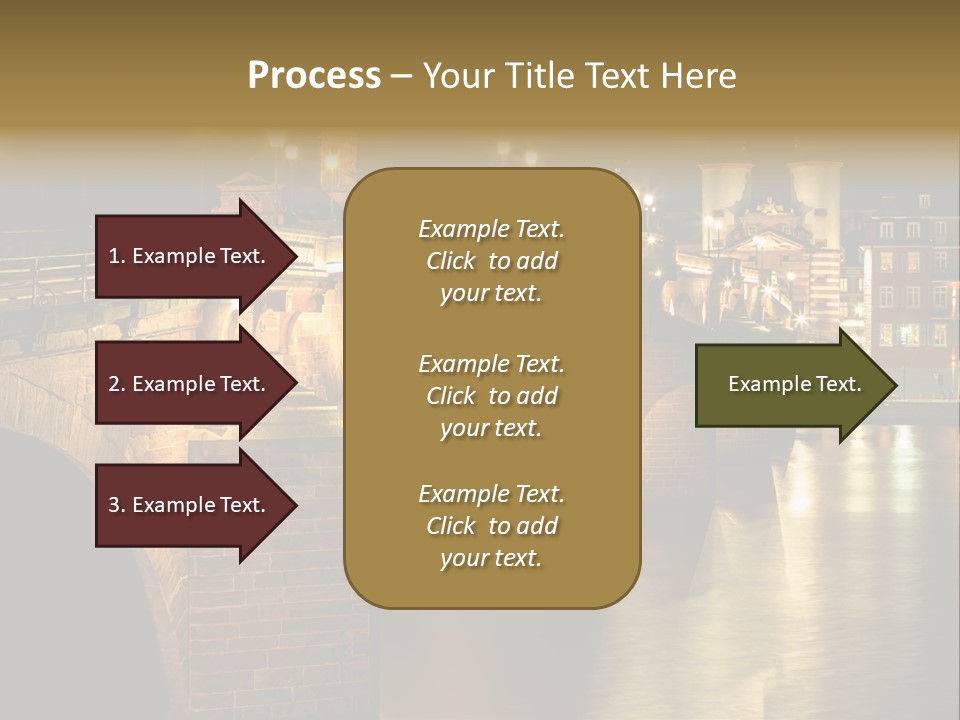 Old Beautiful Reflection PowerPoint Template