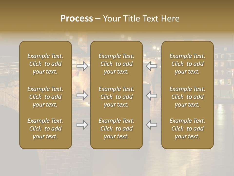 Old Beautiful Reflection PowerPoint Template