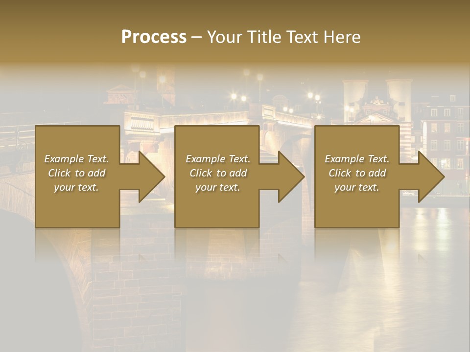Old Beautiful Reflection PowerPoint Template