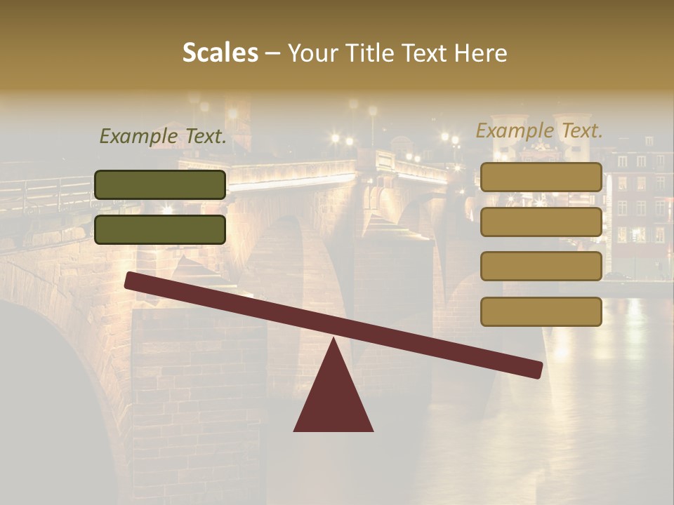 Old Beautiful Reflection PowerPoint Template