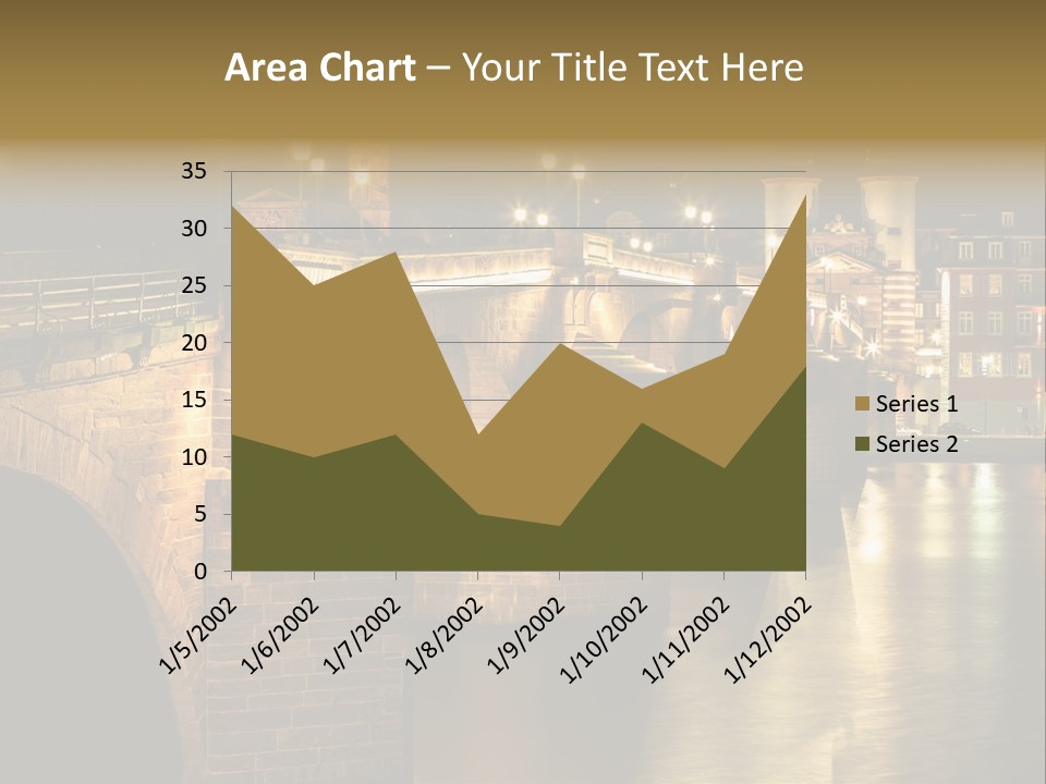 Old Beautiful Reflection PowerPoint Template