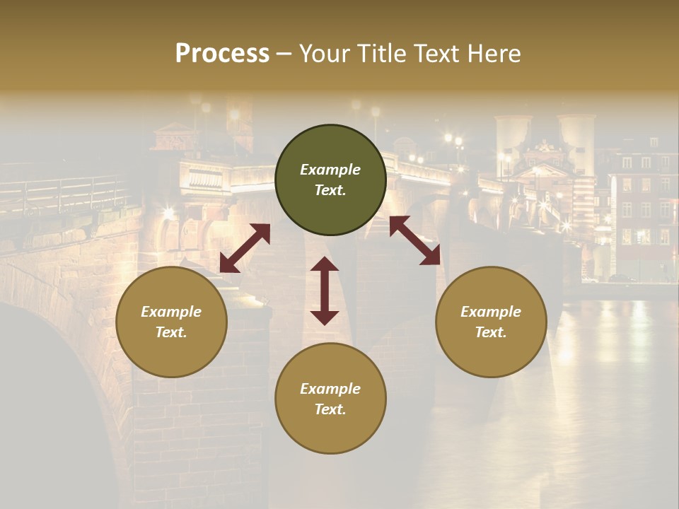 Old Beautiful Reflection PowerPoint Template