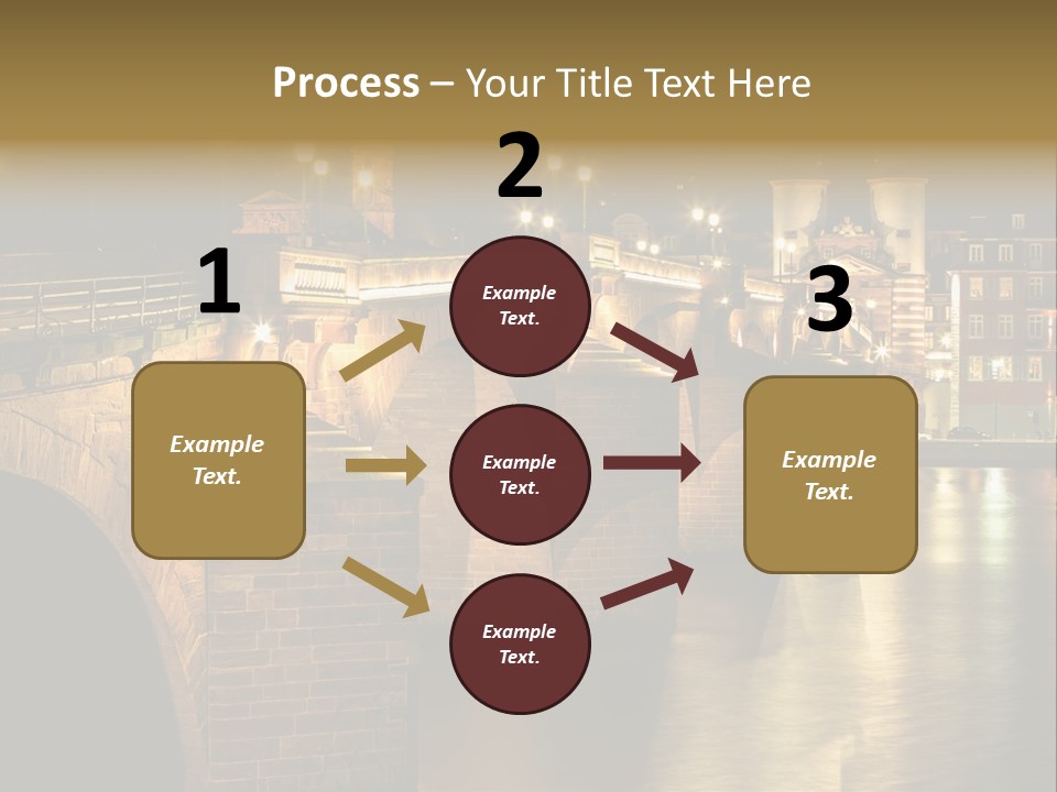 Old Beautiful Reflection PowerPoint Template