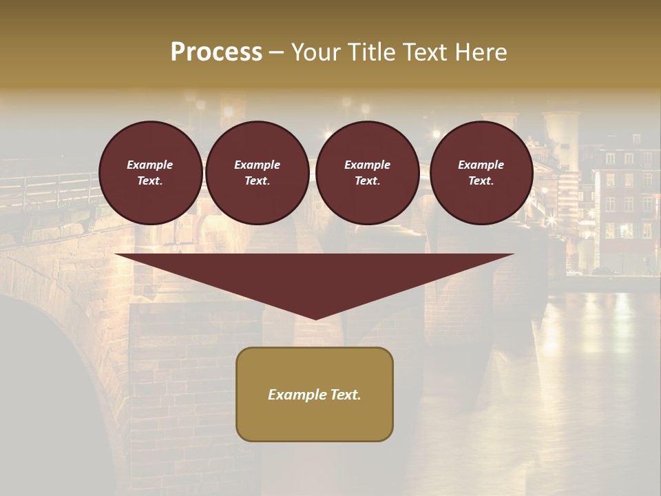 Old Beautiful Reflection PowerPoint Template