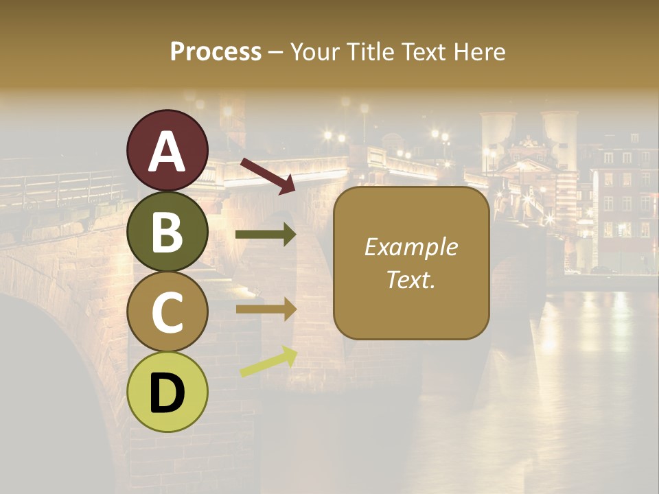 Old Beautiful Reflection PowerPoint Template