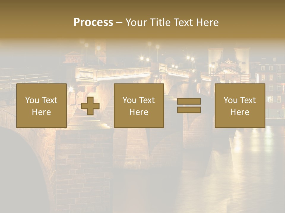 Old Beautiful Reflection PowerPoint Template