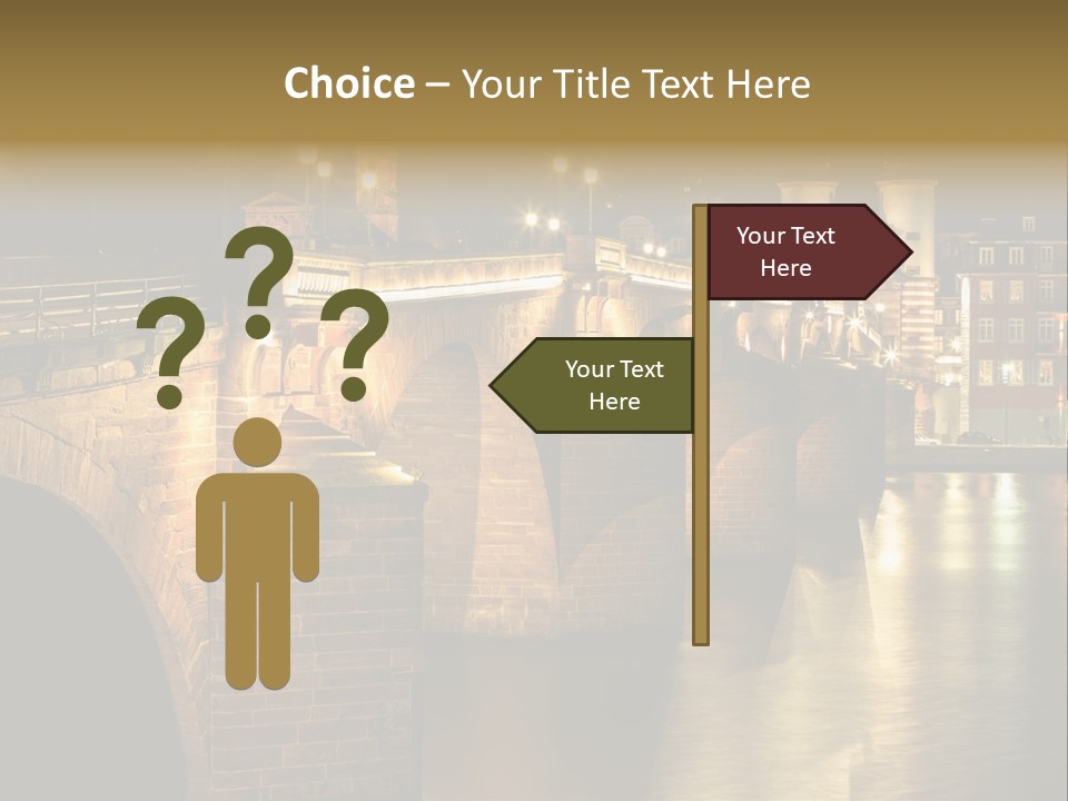 Old Beautiful Reflection PowerPoint Template