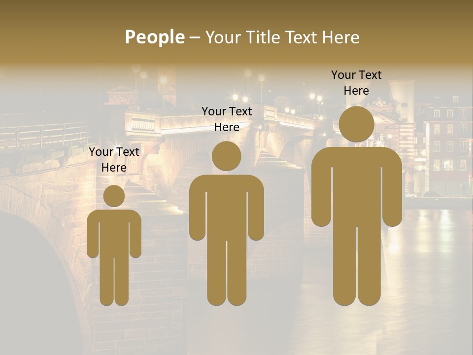 Old Beautiful Reflection PowerPoint Template