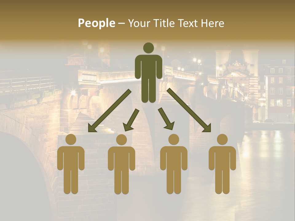 Old Beautiful Reflection PowerPoint Template