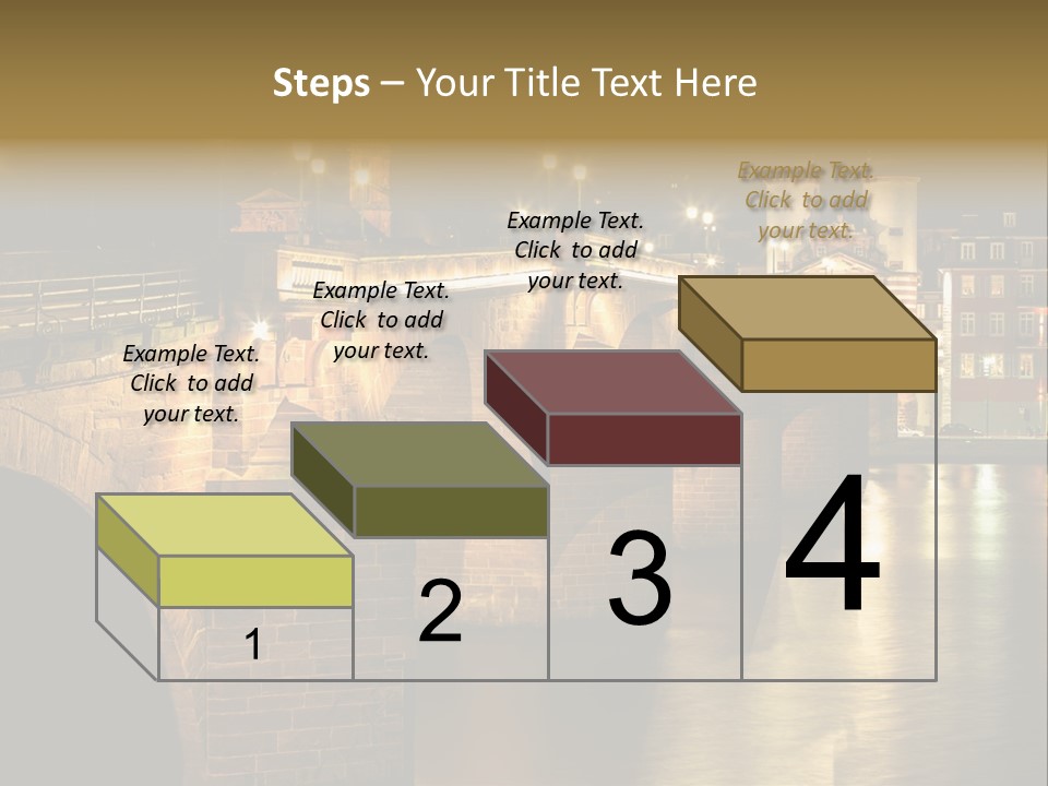 Old Beautiful Reflection PowerPoint Template