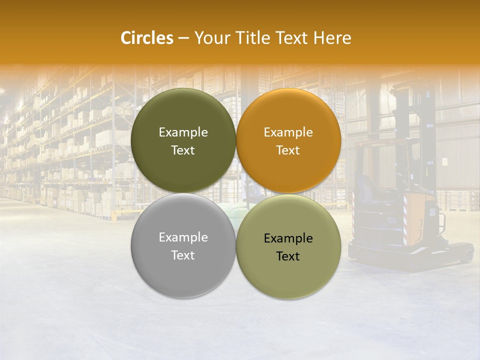 Big Goods Transportation PowerPoint Template