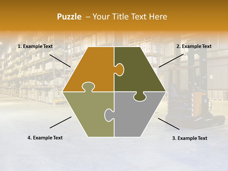 Big Goods Transportation PowerPoint Template