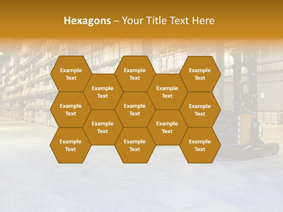 Big Goods Transportation PowerPoint Template