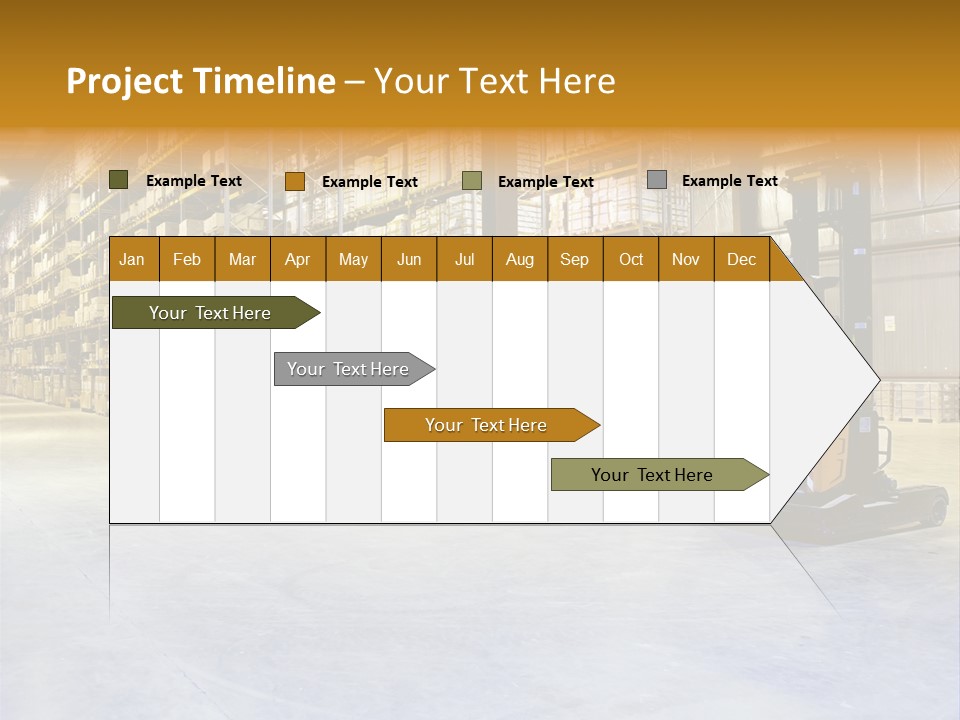 Big Goods Transportation PowerPoint Template