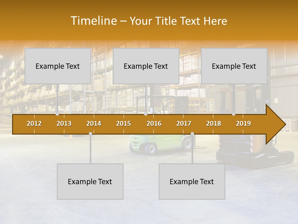 Big Goods Transportation PowerPoint Template