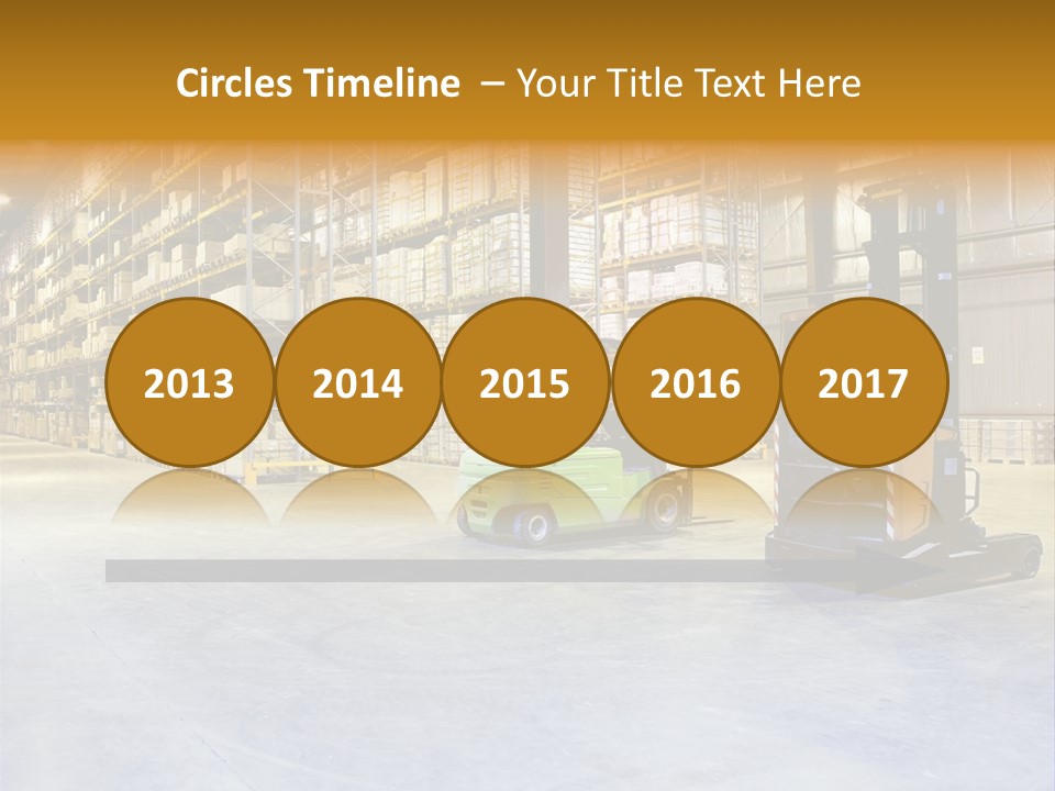 Big Goods Transportation PowerPoint Template