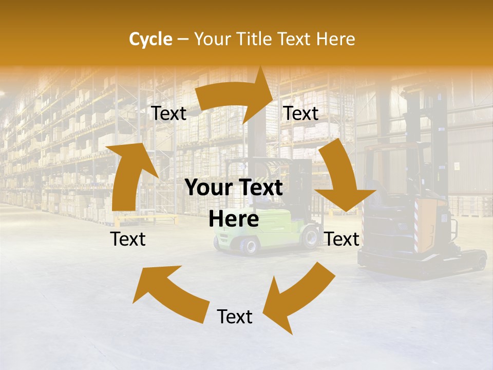 Big Goods Transportation PowerPoint Template