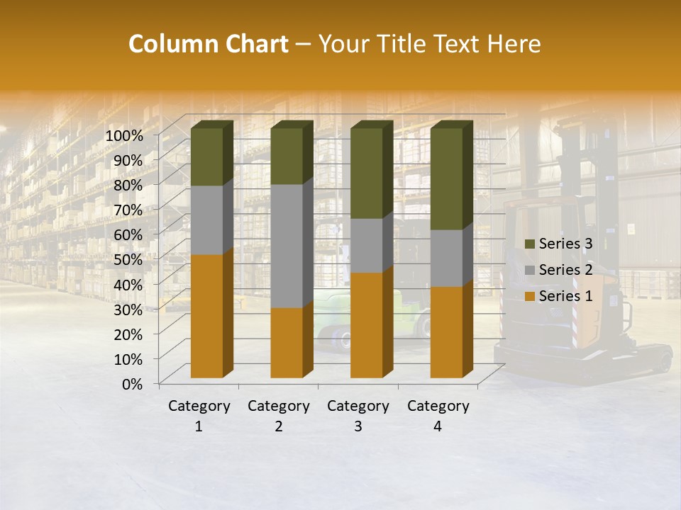 Big Goods Transportation PowerPoint Template