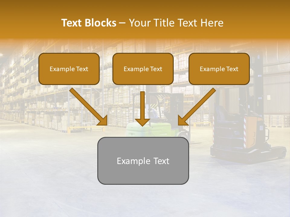 Big Goods Transportation PowerPoint Template