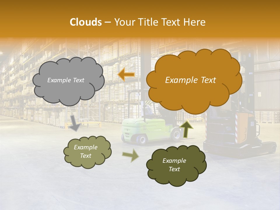 Big Goods Transportation PowerPoint Template