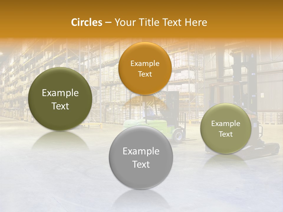 Big Goods Transportation PowerPoint Template